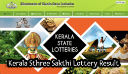 Kerala Sthree Sakthi Lottery Result