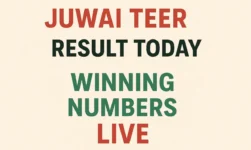 Juwai Teer Result 31.10.2025: Friday 2 PM and 2:45 PM Live Results Declared
