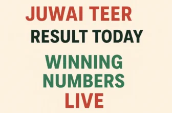 Juwai Teer Result 29.10.2025: Check 2 PM & 2:45 PM Winning Numbers Live