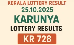 Karunya KR 728 Result 25.10.2025: Saturday’s Million-Rupee Surprise Unveiled!