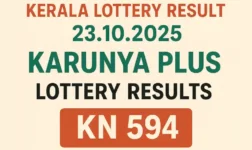 Karunya Plus KN 594 Result 23.10.2025: This Week’s Big Winner Revealed!