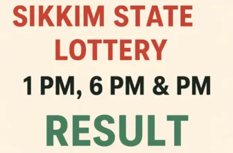 Sikkim State Lottery Result 29.10.2025: Check 1 PM, 6 PM & 8 PM Winning Numbers Live