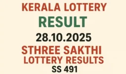 Kerala Lottery Result 28.10.2025: Sthree Sakthi Lottery SS 491 Turns Homemaker into Crorepati – Full Winner List Out Now!