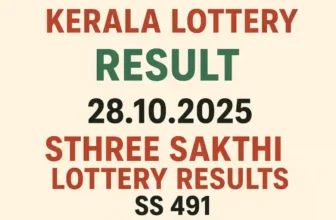 Kerala Lottery Result 28.10.2025: Sthree Sakthi Lottery SS 491 Turns Homemaker into Crorepati – Full Winner List Out Now!