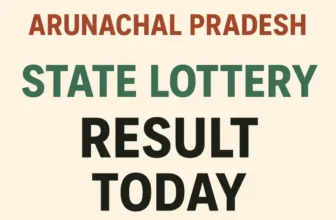 Arunachal Pradesh State Lottery Result Today 26.10.2025