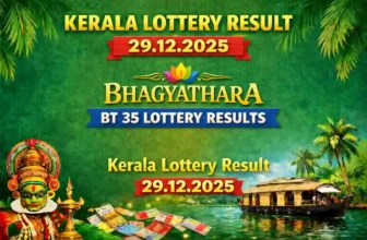 Kerala Lottery Result 29.12.2025 Bhagyathara BT 35 Lottery Results 3 PM