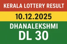 Kerala Lottery Result 10.12.2025 Dhanalekshmi DL 30 Lottery Results 3 PM
