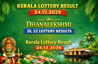 Kerala Lottery Result 24.12.2025 Dhanalekshmi DL 32 Lottery Results 3 PM
