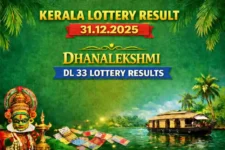 Kerala Lottery Result 31.12.2025 Dhanalekshmi DL 33 Lottery Results 3 PM