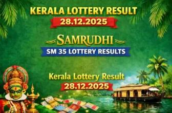 Kerala Lottery Result 28.12.2025 Samrudhi SM 35 Lottery Results 3 PM
