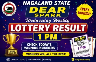 Nagaland State Dear Spark Wednesday Weekly Lottery Result (13 May) 1 PM