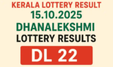 Kerala Lottery Result 15.10.2025: Dhanalekshmi DL-22 Declared — Did You Bag the ₹1 Crore Jackpot?